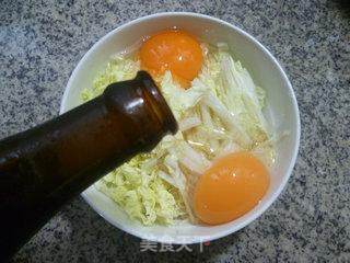 白菜炒鸭蛋的做法步骤：6