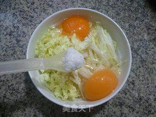 白菜炒鸭蛋的做法步骤：7