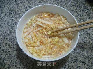 白菜炒鸭蛋的做法步骤：9