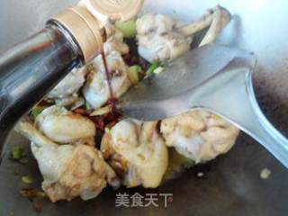 红烧鸡小肘的做法步骤：8
