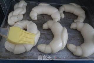 手工奶油甜面包的做法步骤：11