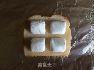 烤棉花糖吐司的做法步骤：4