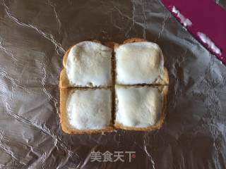 烤棉花糖吐司的做法步骤：5