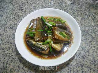 红烧秋刀鱼的做法步骤：11