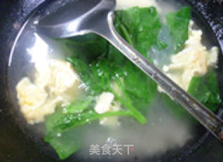 木耳菜鸡蛋粉丝汤的做法步骤：8