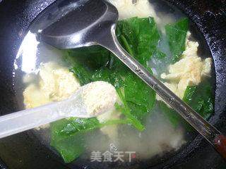 木耳菜鸡蛋粉丝汤的做法步骤：9