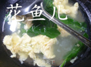 木耳菜鸡蛋粉丝汤的做法步骤：10