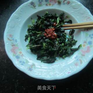 苋菜蜂蜜卷饼的做法步骤：4