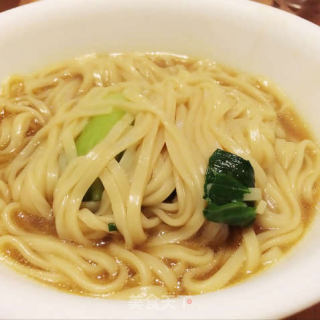 青菜汤面的做法步骤：6