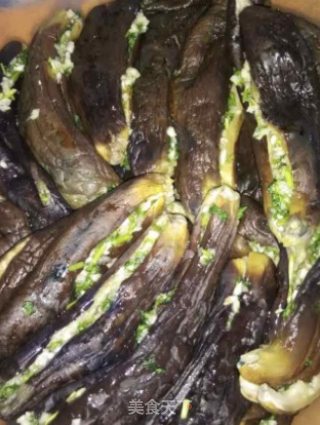 香菜蒜茄子的做法步骤：6