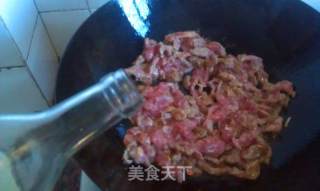 韭苔炒牛肉的做法步骤：5