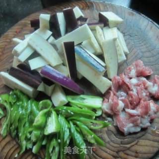 干炒茄条的做法步骤：2