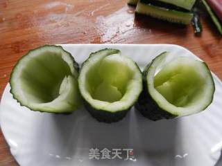 缤纷黄瓜筒的做法步骤：5