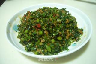雪里红炒肉末的做法步骤：10