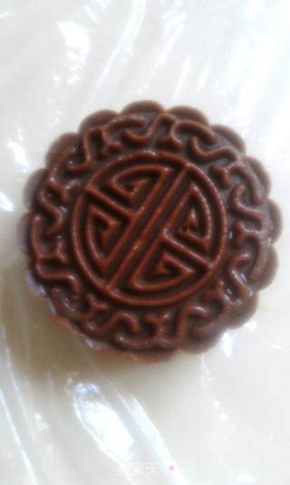 中秋之摩卡咖啡月饼（免烤）的做法步骤：6