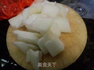 沙白冬瓜汤的做法步骤：1