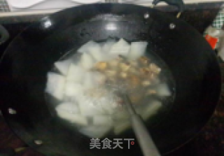 沙白冬瓜汤的做法步骤：5