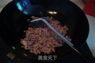 韭黄炒牛肉的做法步骤：4