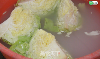 清炒甘蓝的做法步骤：1
