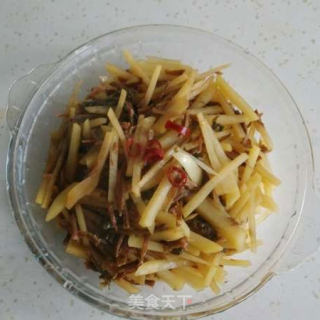酸辣土豆丝的做法步骤：3