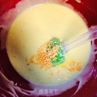 香橙戚风蛋糕的做法步骤：8