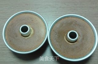 香橙戚风蛋糕的做法步骤：12
