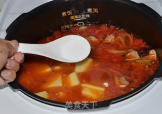 番茄土豆炖牛肉的做法步骤：10