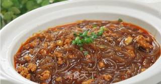 肉末粉条的做法步骤：5