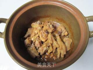 豆酱焖鸡的做法步骤：4