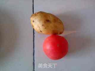 番茄土豆片的做法步骤：1