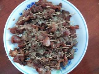 孜然牙签肉串的做法步骤：4
