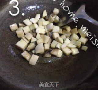 辣酱杏鲍菇丁的做法步骤：3