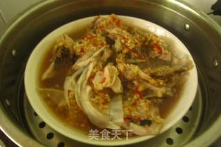 快手宴客菜——蒜蓉鱼头的做法步骤：3