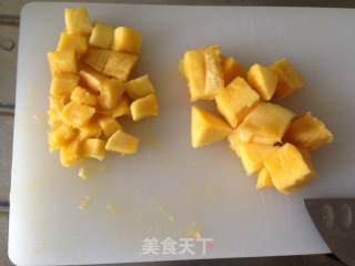 芒果莎莎——芒果的新吃法的做法步骤：2