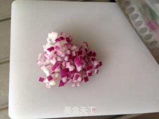 芒果莎莎——芒果的新吃法的做法步骤：3