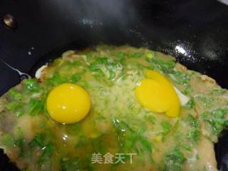 鸡蛋煎饼的做法步骤：4