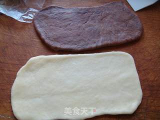 可可螺纹面包的做法步骤：7