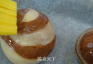 可可螺纹面包的做法步骤：12