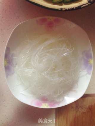 蒜蓉粉丝蒸秋葵的做法步骤：4