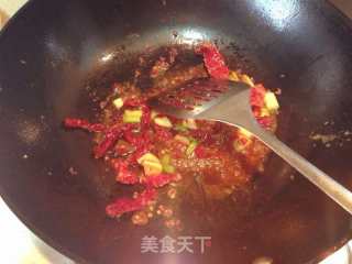 辣炒虾菇的做法步骤：6