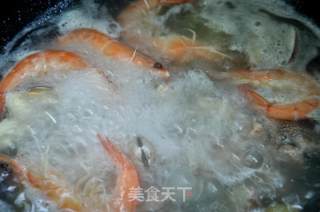 海鲜纱面的做法步骤：3