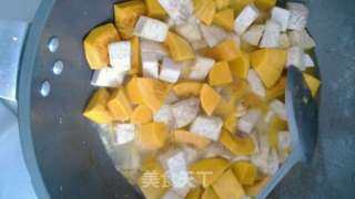 芋头焖南瓜的做法步骤：8