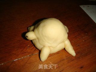 莲蓉乌龟包的做法步骤：10