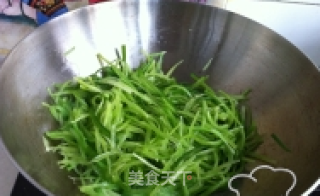 萝卜炒粉丝的做法步骤：3