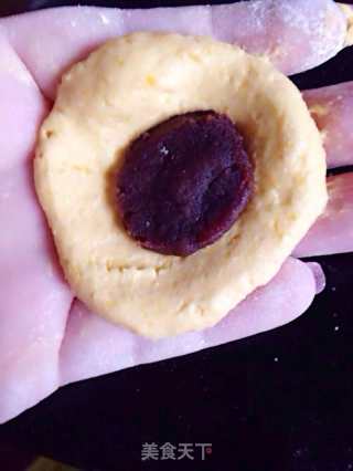 南瓜饼的做法步骤：4