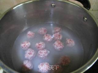 肉圆黄瓜粉丝汤的做法步骤：5