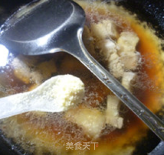 梅干菜茭白烧五花肉的做法步骤：8