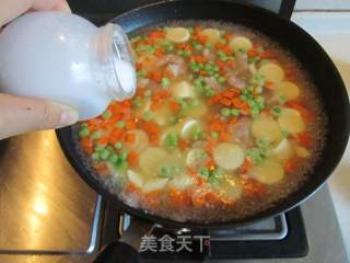 虾仁豆腐羹的做法步骤：6