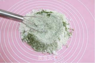 【番茄配方】抹茶红豆酥—— 抹茶味伴随左右萦绕心头的做法步骤：5