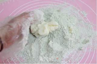 【番茄配方】抹茶红豆酥—— 抹茶味伴随左右萦绕心头的做法步骤：6